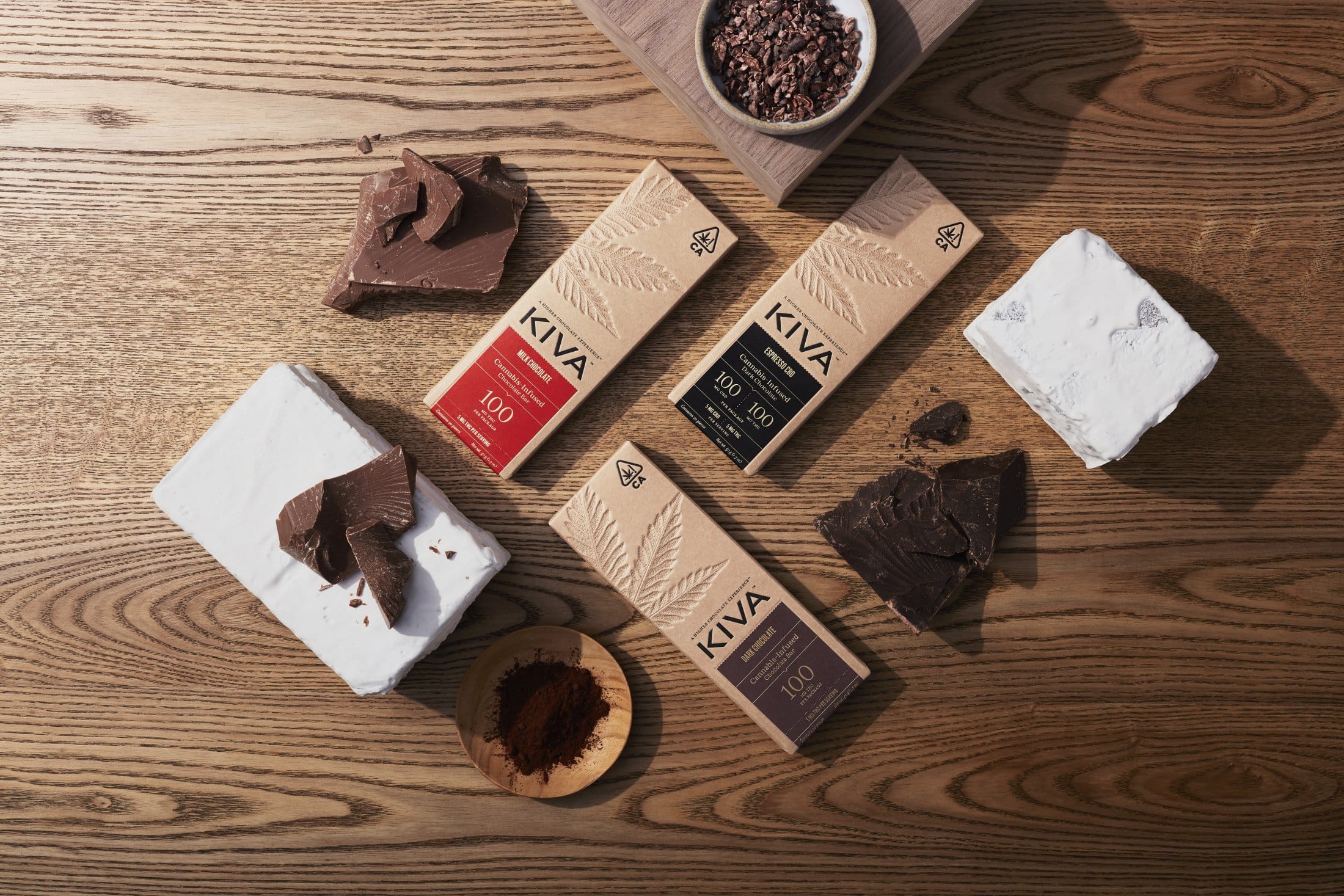 KIVA Cannabis Infused Chocolate